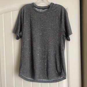 Lululemon Men's Vent Tech Short Sleeve Shirt - Heathered Black / White Speckle -